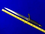 Antique Old Germany German 19 Century Dagger Knife w/ Scabbard