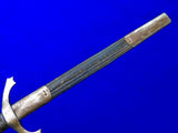 Antique Old Germany German 19 Century Dagger Knife w/ Scabbard