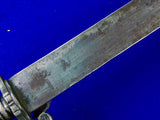 Antique German Germany 19 Century KLUMPP Hunting Short Sword w/ Scabbard