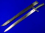 Antique German Germany 19 Century KLUMPP Hunting Short Sword w/ Scabbard