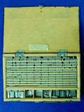 German Germany Army WW2 WWII Printing Set w/ Russian Russia Letters Lettering