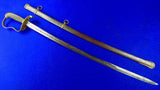 German Germany Austria Austrian WW1 Cavalry Officer's Engraved Sword w/ Scabbard
