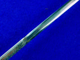Antique German Germany Bavaria Bavarian WW1 Engraved Court Sword w/ Scabbard