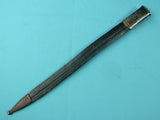 German Germany Antique WW1 Knife Short Sword Leather Scabbard Sheath