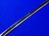 German Germany Antique WW1 Lion Head Quillback Officer's Sword w/ Scabbard