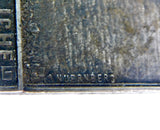 German Germany Antique WW1 Nuremberg Table Medal Plaquee Pin