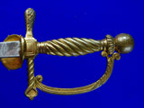 German Germany Austria Austrian WW1 Hermes Railroad Protection Officer's Sword