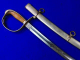 German Germany Bavaria Bavarian WW1 Antique Engraved Officer's Sword w/ Scabbard