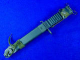 German Germany Bayonet Fighting Knife with Scabbard