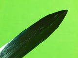 Vintage 1950-60's German Germany Custom Made Hunting Dagger Knife & Scabbard