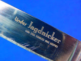 German Germany Linder Jagdnicker Hunting Boot Knife w/ Scabbard