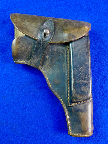 German Germany Polish Poland WW2 1944 Dated Radom Pistol Leather Holster
