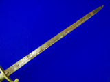German Germany WW1 Police Short Sword with Scabbard