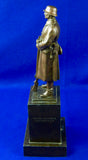 German Germany WW1 Soldier Presentation Signed Figurine Statue Art Sculpture
