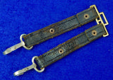 German Germany WW1 WW2 Fireman's Axe Leather Hangers Hanger