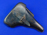 German Germany WW2 1941 Dated Walther P38 Pistol Black Leather Holster