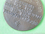 German Germany WW2 Bronze Table Medal w/ Case