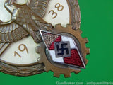 German Germany WW2 Hitler Jugend Youth Badge Pin