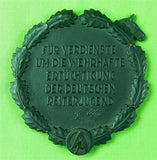 German Germany WW2 Large Table Medal Badge