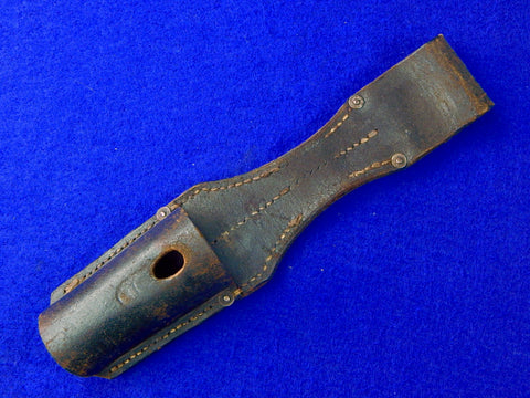 German Germany WW2 Mauser K98 Bayonet Knife Leather Frog Marked