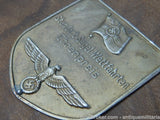 German Germany WW2 Presentation Wood Plaque Badge