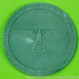 German Germany WW2 SA Large Table Medal w/ Box