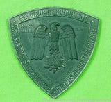German Germany WW2 SA Table Medal w/ Case