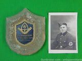 German Germany WW2 Wall Plaque Postcard Picture