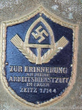 German Germany WW2 Wall Plaque Postcard Picture