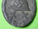 German Germany WW2 Wound Silver Medal Order Badge