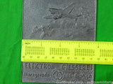 German Germany WW2 Zinc Plaque Table Medal