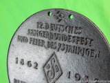 German Germany WWII WW2 Large Table Medal