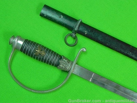 German Germany WWII WW2 Police Officer's Sword i