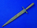 Antique German Germany Made for South America WW1 Period Hunting Knife Dagger