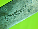 Antique Old Germany German Rich Abr Herder Solingen Knife