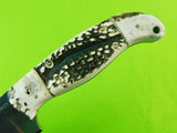 Vintage German Tree Brand Boker Arbolito Guayacan Skinner Bowie Hunting Knife