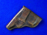 German Germany WW1 25 ACP Walther or Mauser Pistol Revolver Gun Leather Holster