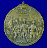 German Germany Antique WW1 Commemorative Table Medal 