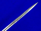 German Germany Antique Old WW1 Engraved Court Sword w/ Scabbard