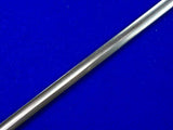 German Germany Antique Old WW1 Engraved Court Sword w/ Scabbard