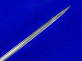 German Germany Antique Old WW1 Engraved Court Sword w/ Scabbard