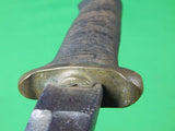 US WW2 Custom Handmade German WW1 Gold Engraved Sword Theater Fighting Knife