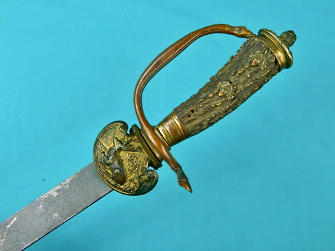 German Germany Antique WW1 Hunting Dagger Short Sword Knife