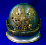 German Germany Antique Old WW1 Officer's Helmet Hat