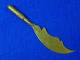 German Germany Antique Old WW1 Trench Art Letter Opener
