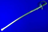 German Germany Antique WW1 Wurttemberg Engraved Officer's Sword w/ Scabbard