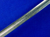 German Germany Antique WW1 Wurttemberg Engraved Officer's Sword w/ Scabbard