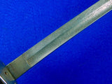German Germany Antique WW1 Wurttemberg Engraved Officer's Sword w/ Scabbard