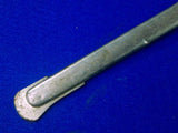 German Germany Antique WW1 Wurttemberg Engraved Officer's Sword w/ Scabbard