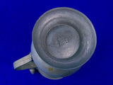 German Germany WW2 African Corps Decorative Pewter Lidded Mug Vase Pitcher Jar